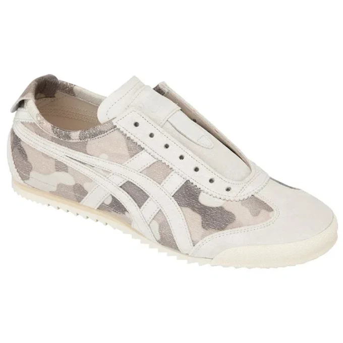 Mexico Slip-On Deluxe «Branco Cinza Camuflagem»