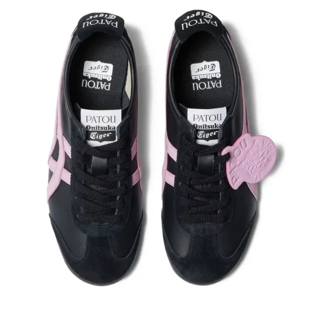 Onitsuka Tiger x PATOU Mexico 66 «Black Cotton Candy»