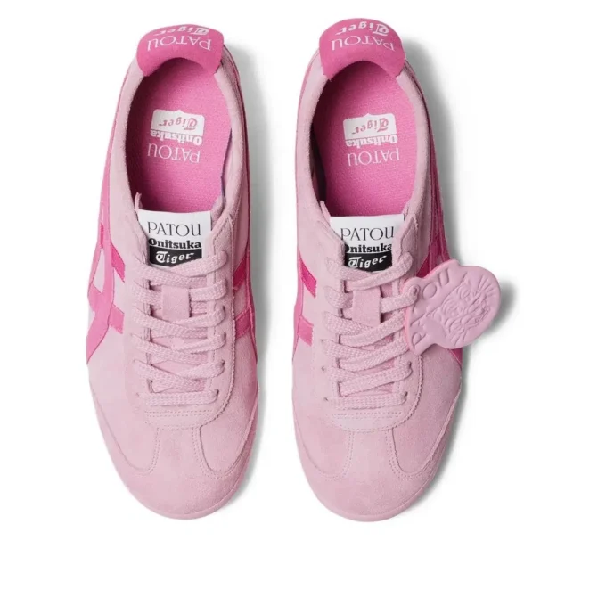 Onitsuka Tiger x PATOU Mexico 66 «Cotton Candy Bright Rose»