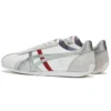 Runspark «Branco Prateado Vermelho»