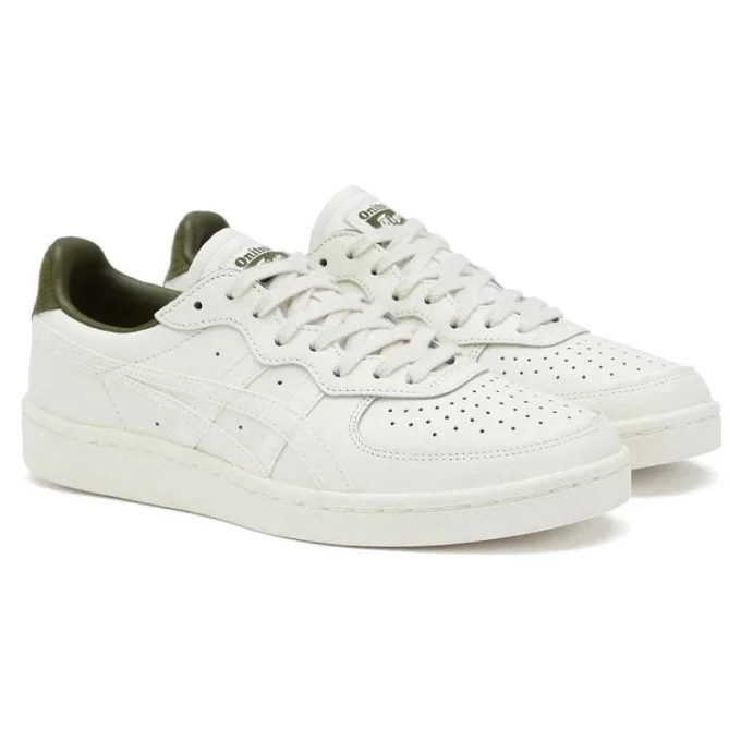 Sapatos GSM «Branco Verde Azeitona»
