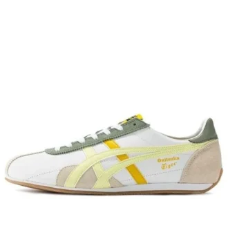 Sapatos Runspark «Branco Verde Azeitona Amarelo»