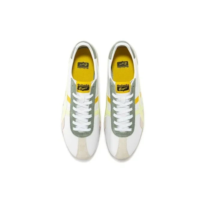 Sapatos Runspark «Branco Verde Azeitona Amarelo»