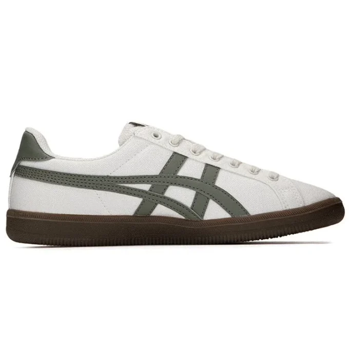 Ténis DD «Branco Verde Azeitona»