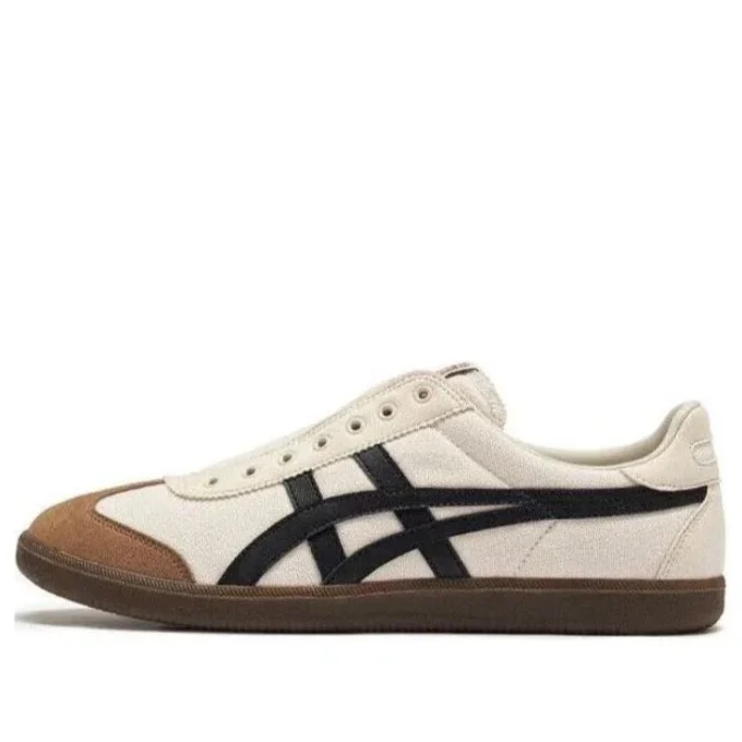Tokuten Slip-On «Branco Castanho Preto»